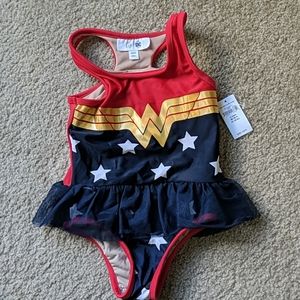 NWT Wonder Woman Baby Gap 3T swimsuit
